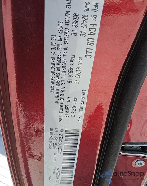 2018 Dodge Charger Gt из США, поврежденный, VIN 2C3CDXJG0JH189725